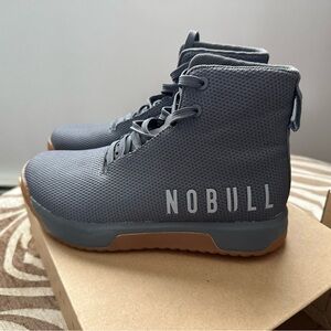 NWT NOBULL Gray High-Top Sneakers women’s size 6.5, men’s size 5.